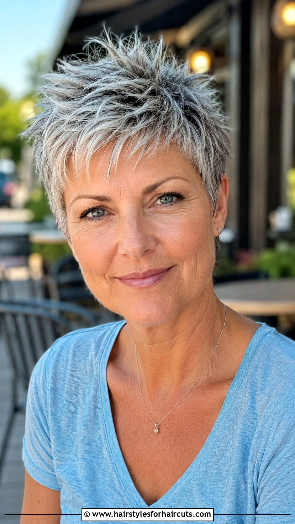 Piecey Pixie - 25 haircuts for thin hair women over 50 - 25 haircuts for thin hair women over 50