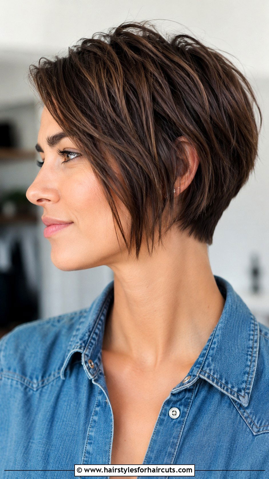 Piecey Pixie Bob Haircut - 25 face slimming haircuts - 25 face slimming haircuts
