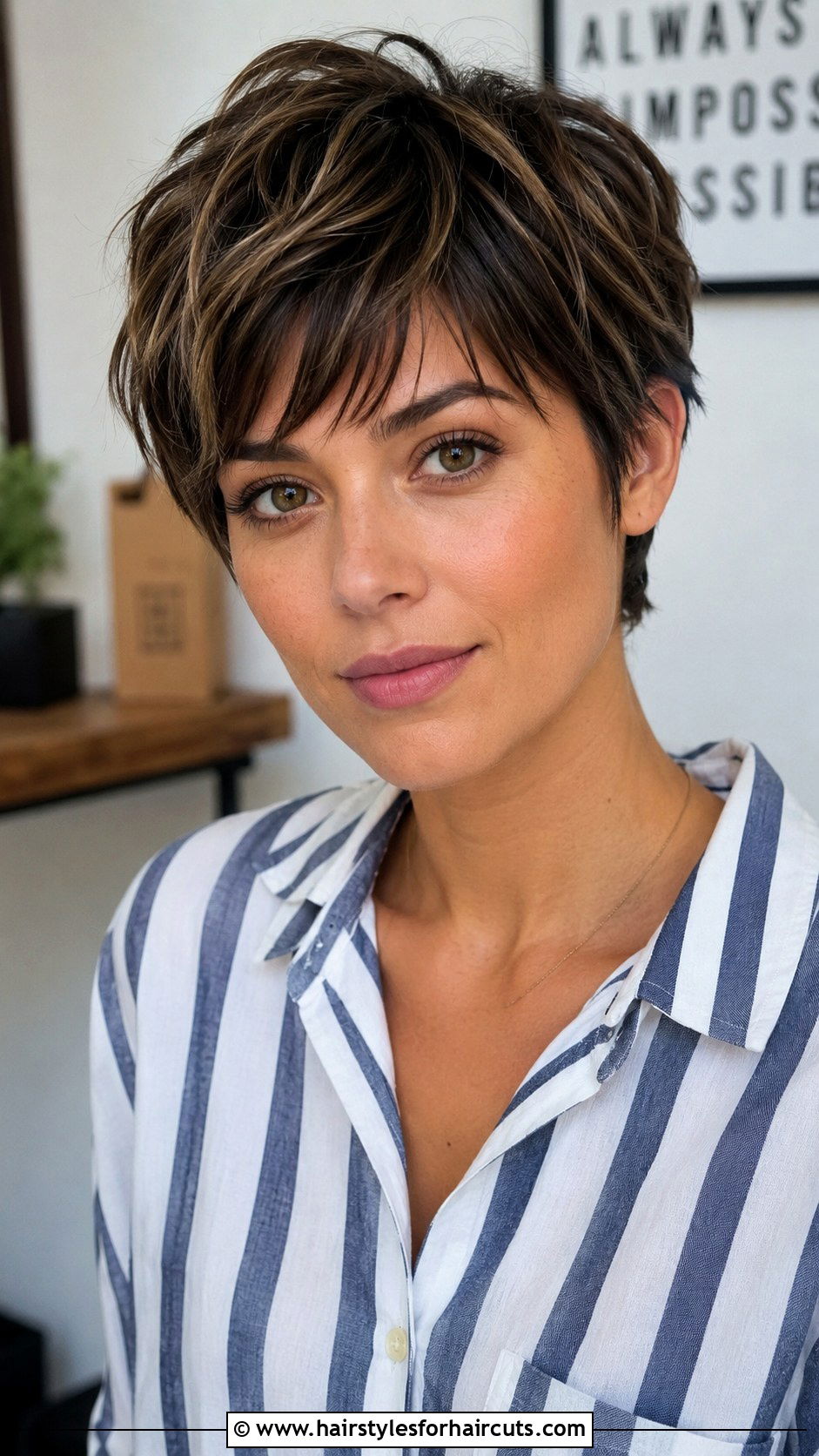 Piecey Pixie Cut - 25 edgy short haircuts - 25 edgy short haircuts