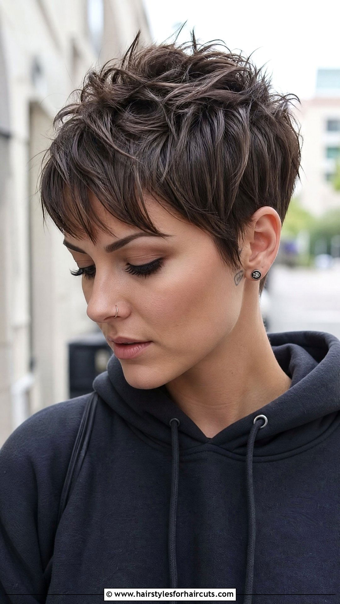 Piecey Pixie Cut - 25 fine hair very short pixie haircuts - 25 fine hair very short pixie haircuts