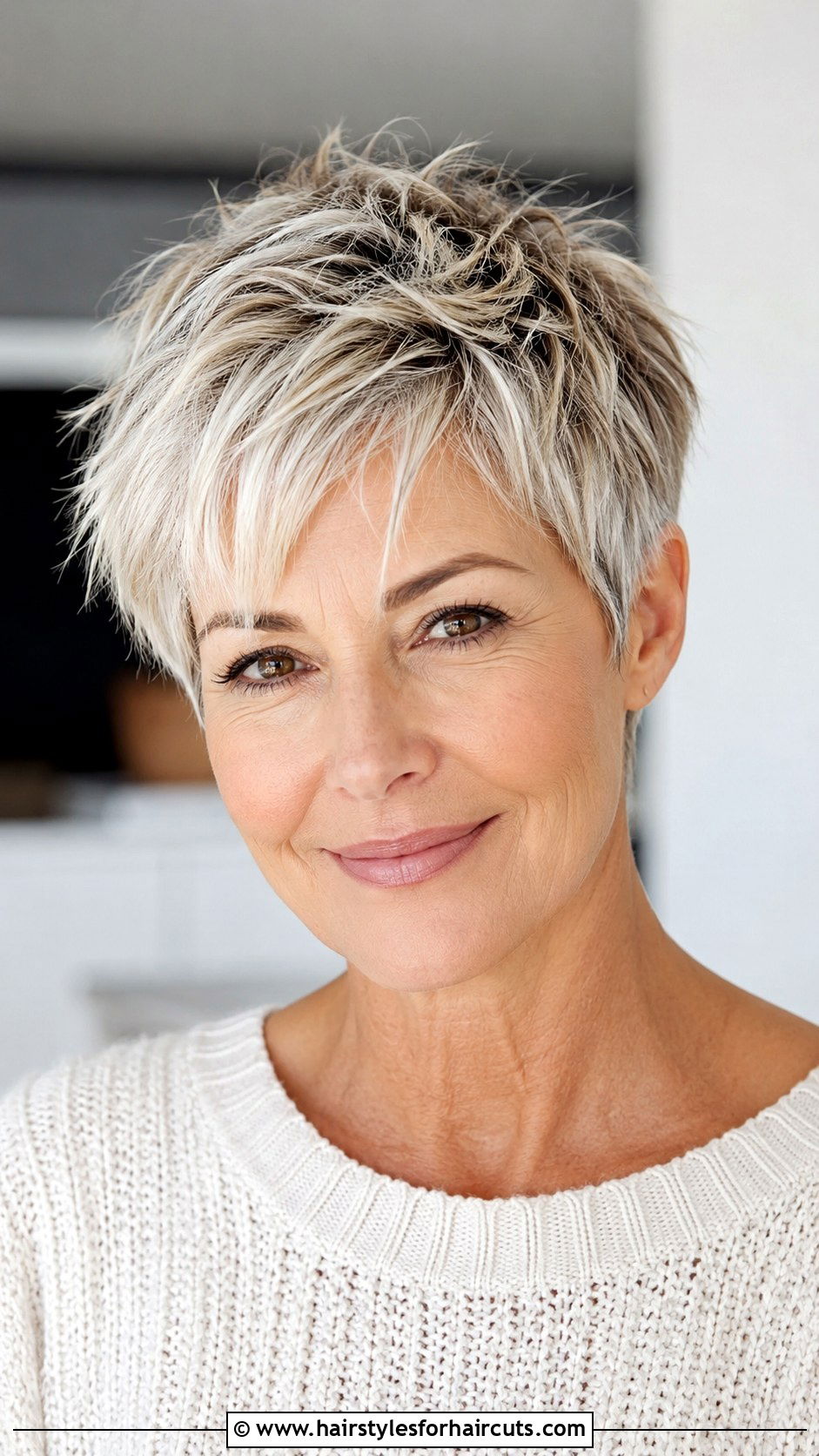 Piecey Pixie Haircut For Older Women - 25 haircuts for older women - 25 haircuts for older women