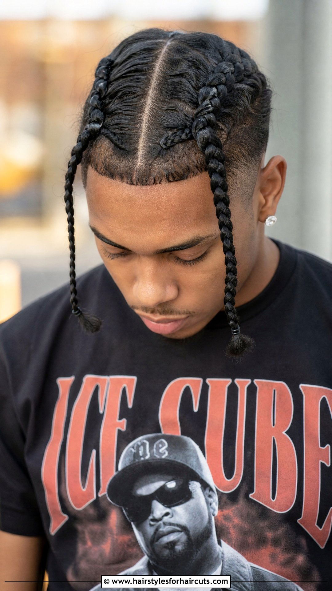 Pigtail Braid Rapper Hairstyle - 25 rapper hairstyles - 25 rapper hairstyles