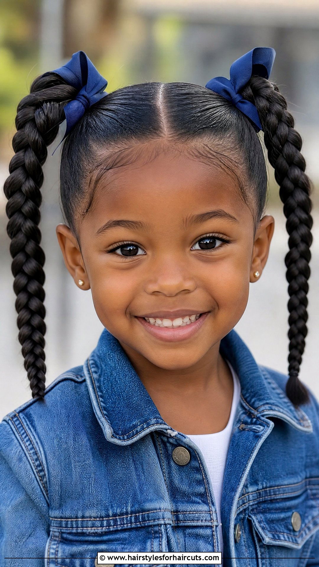 Pigtails - 25 natural hair little black girl hairstyles - 25 natural hair little black girl hairstyles