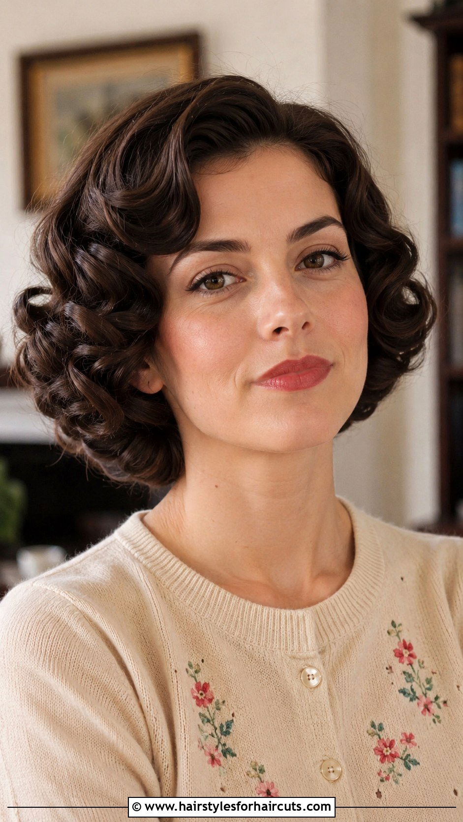 Pin Curl Bob - 25 short hair pin up hairstyles - 25 short hair pin up hairstyles