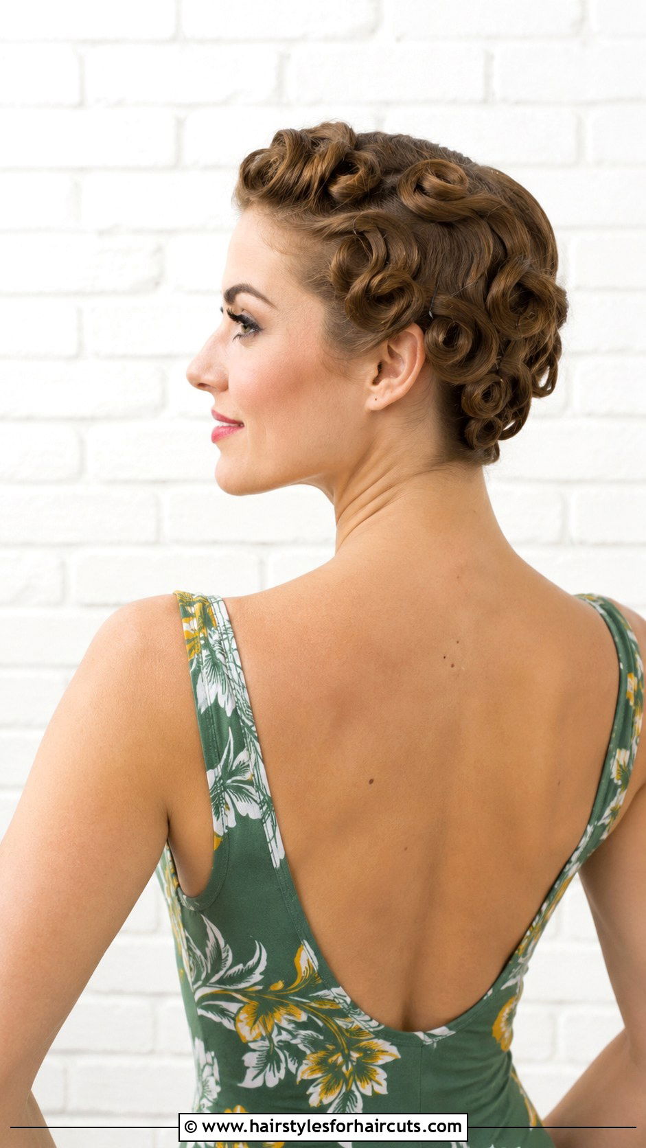 Pin Curl Updo For Short Hair - 25 ballet hairstyles for short hair - 25 ballet hairstyles for short hair