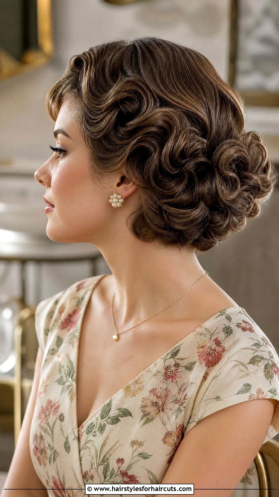 Pin Curl Updo Short Bob - 25 wedding hairstyles for short bob - 25 wedding hairstyles for short bob