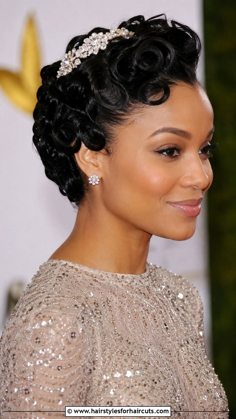 Pin Curl Updo Short Hair - 25 cocktail party hairstyles for short hair - 25 cocktail party hairstyles for short hair