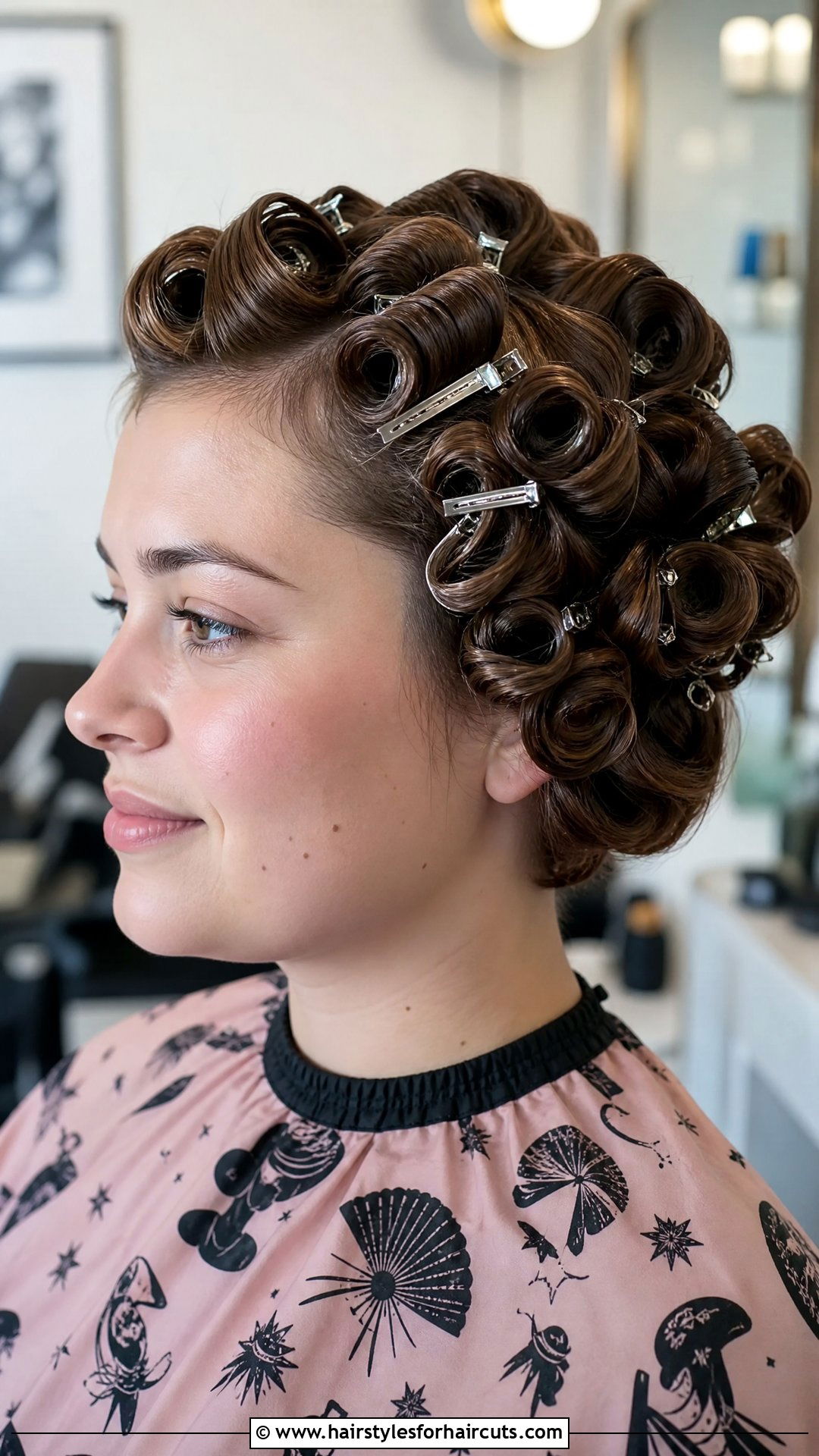 Pin Curls Short Hair - 25 curling hairstyles for short hair - 25 curling hairstyles for short hair