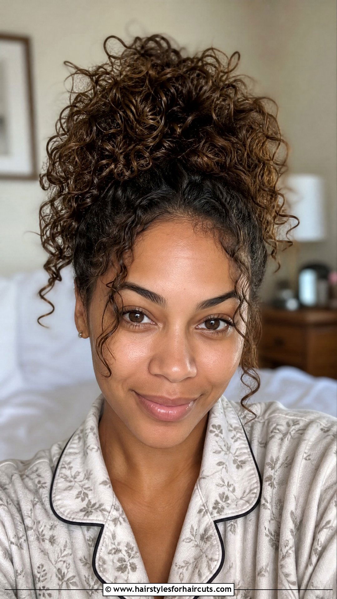 Pineapple Updo For Curly Hair - 25 hairstyles for women with thick curly hair - 25 hairstyles for women with thick curly hair