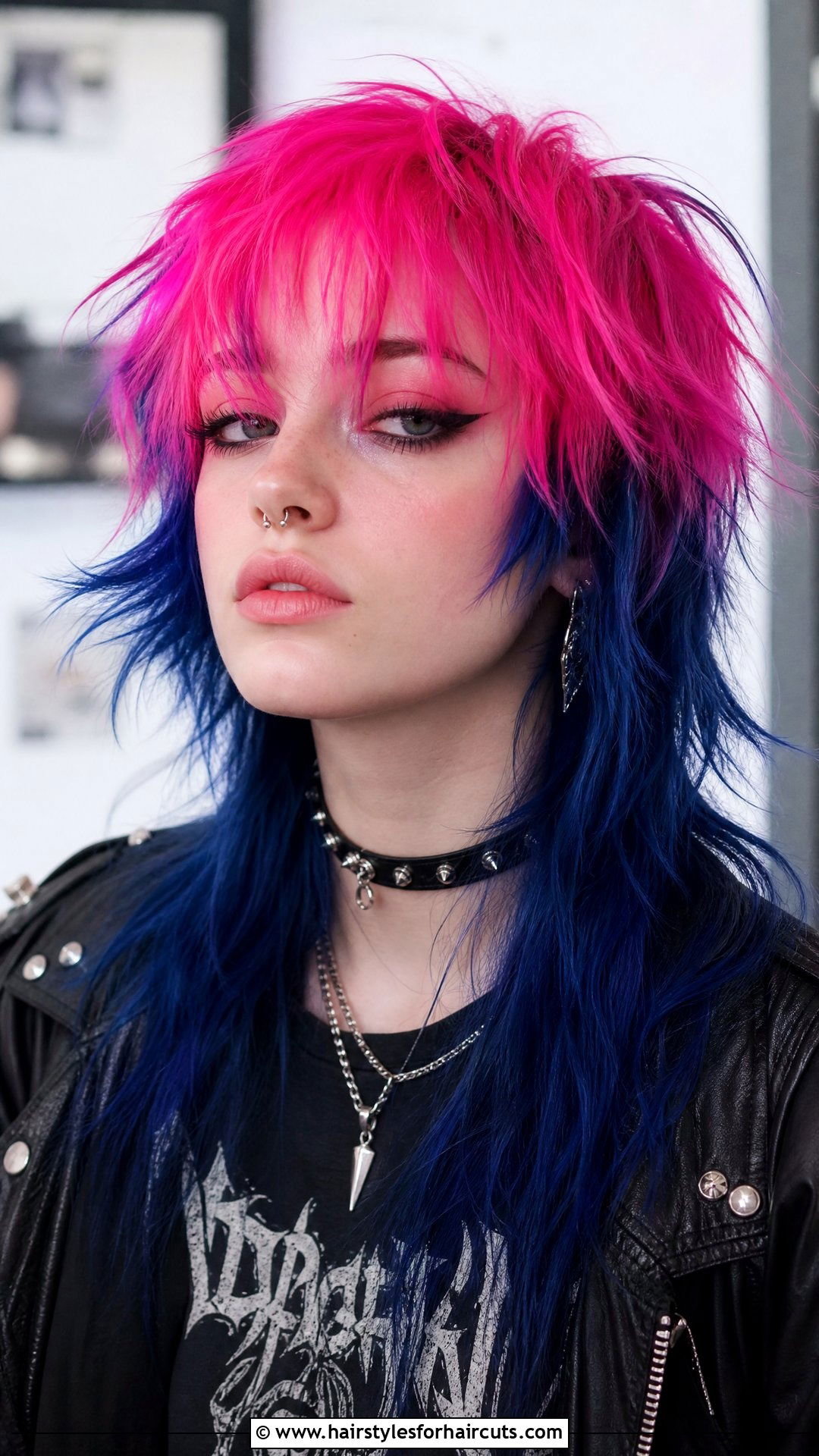 Pink And Blue Wolf Cut - 25 pink and blue hairstyles - 25 pink and blue hairstyles