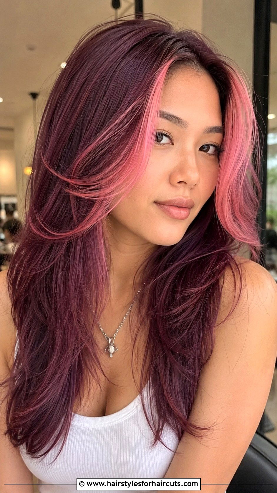 Pink Hair With Face Framing Layers - 25 cute hairstyles for pink hair - 25 cute hairstyles for pink hair