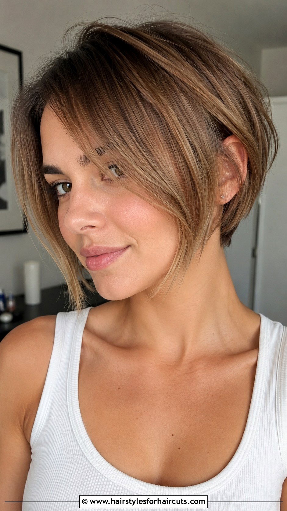 Pixie Bob Hybrid - 25 short haircuts for long face - 25 short haircuts for long face