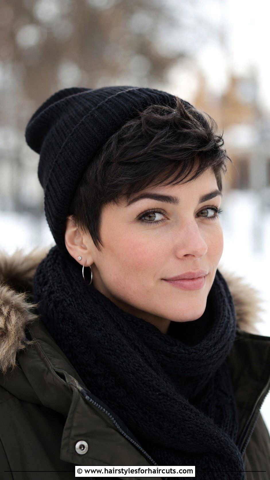 Pixie Cut - 25 haircuts for winter - 25 haircuts for winter