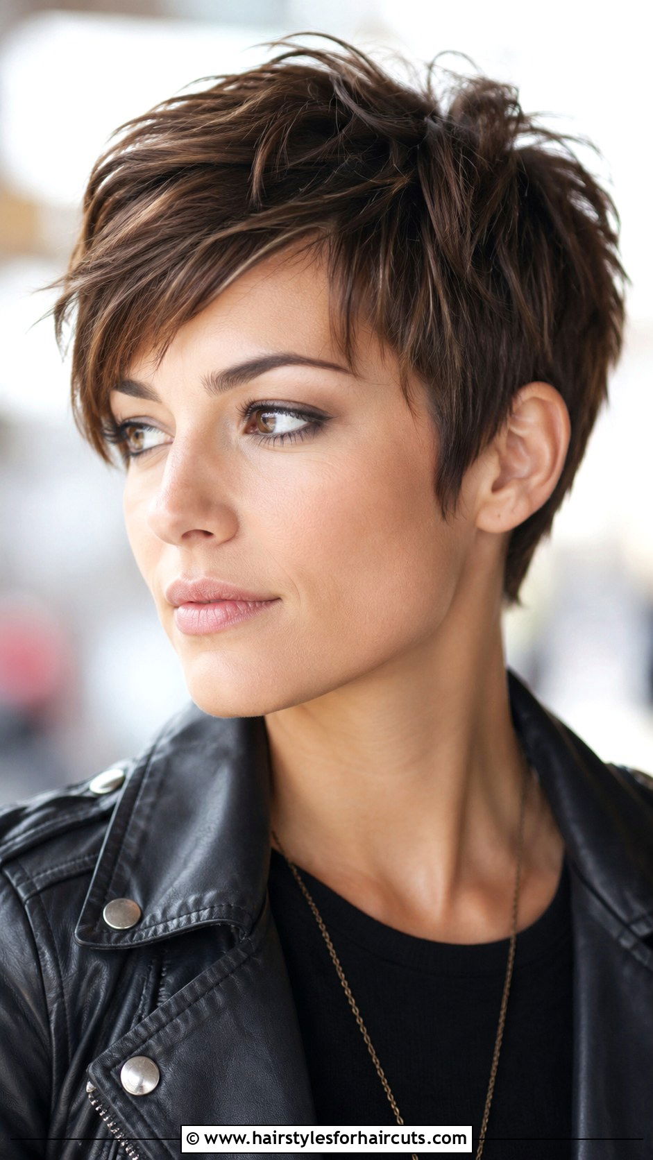 Pixie Cut Brown Hair - 25 brown hair haircuts - 25 brown hair haircuts