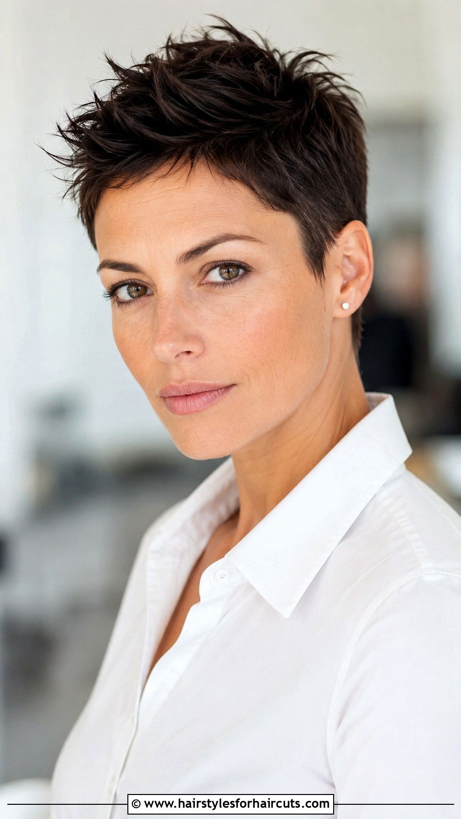 Pixie Cut Brunette Haircut - 25 brunette haircuts - 25 brunette haircuts