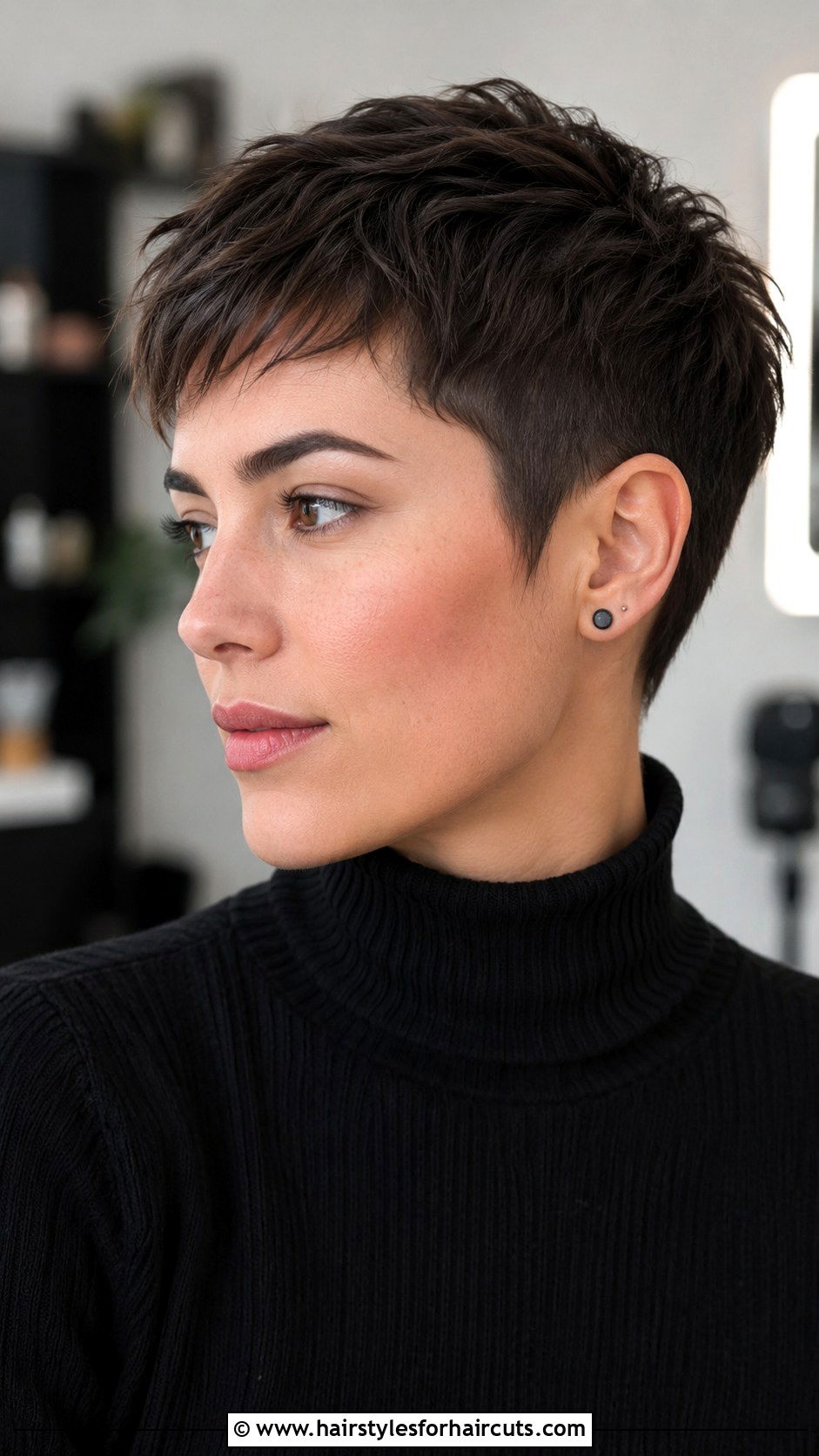 Pixie Cut Haircut - 25 getting haircuts - 25 getting haircuts