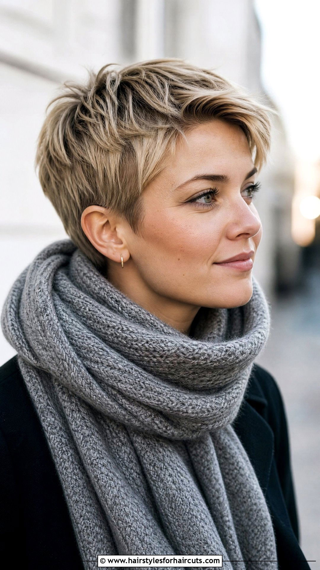 Pixie Cut Winter Haircut - 25 winter haircuts - 25 winter haircuts