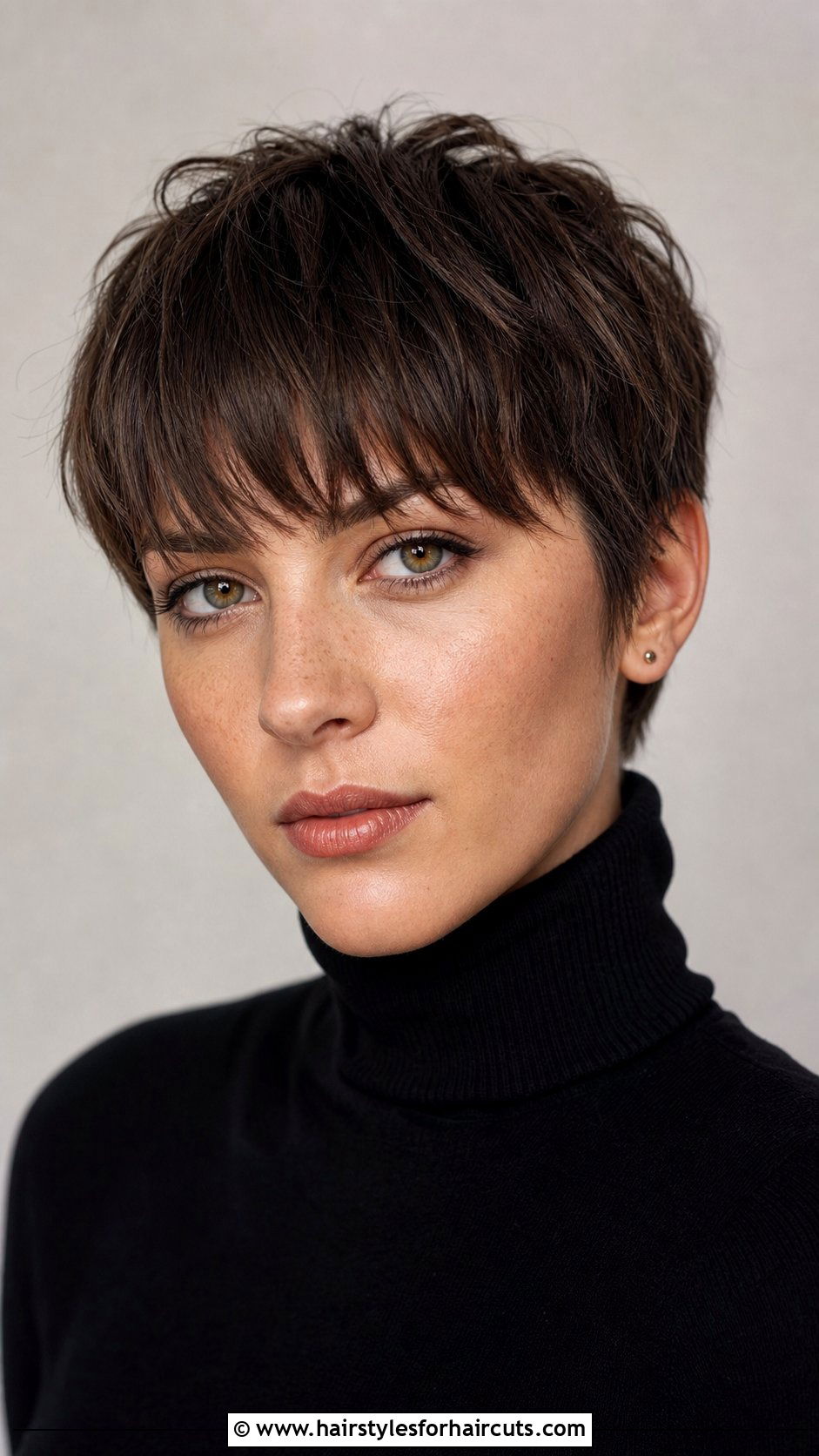 Pixie Cut With Bangs - 25 haircuts to thicken hair - 25 haircuts to thicken hair