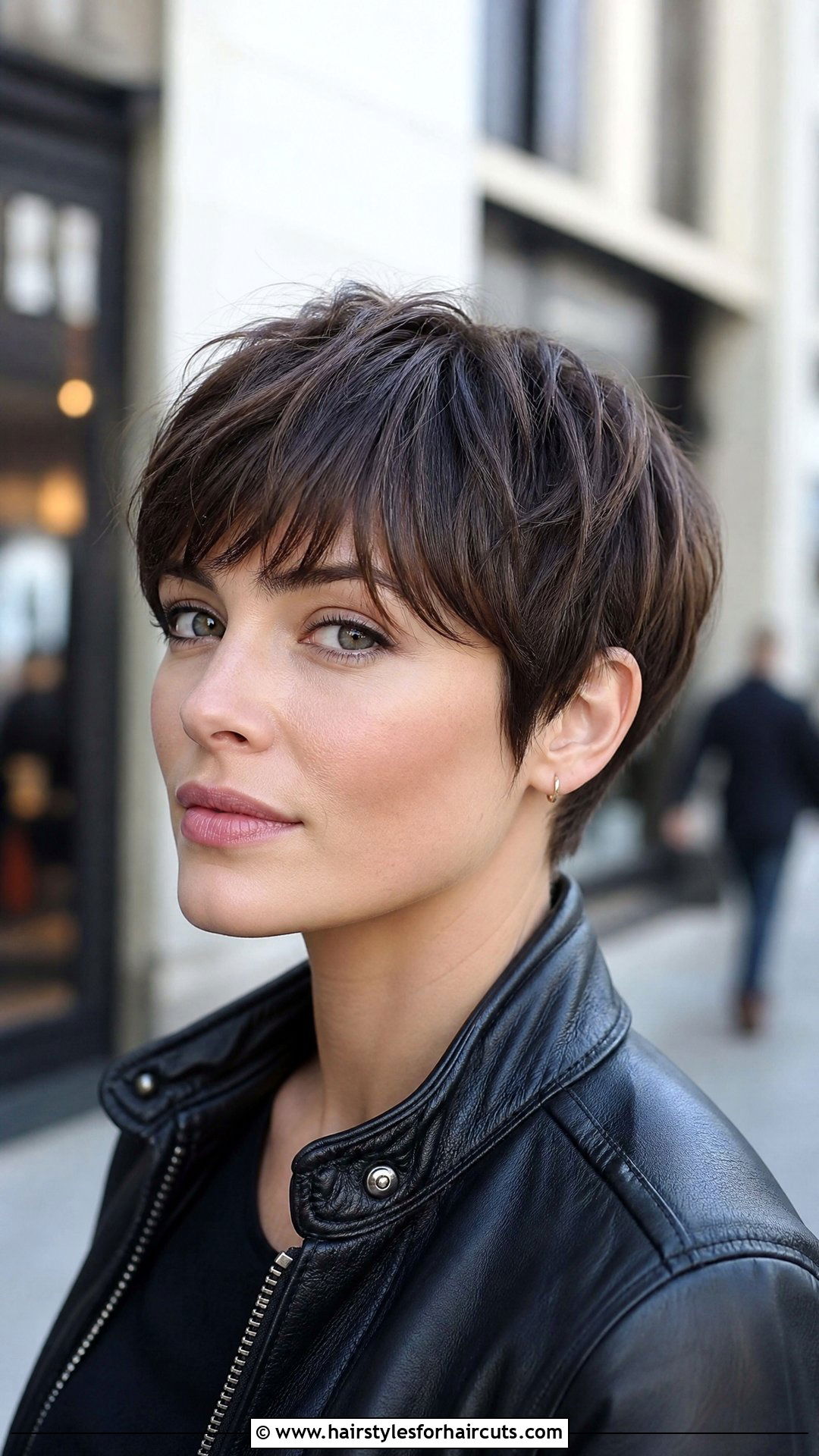 Pixie Cut With Bangs - 25 haircuts franchise - 25 haircuts franchise