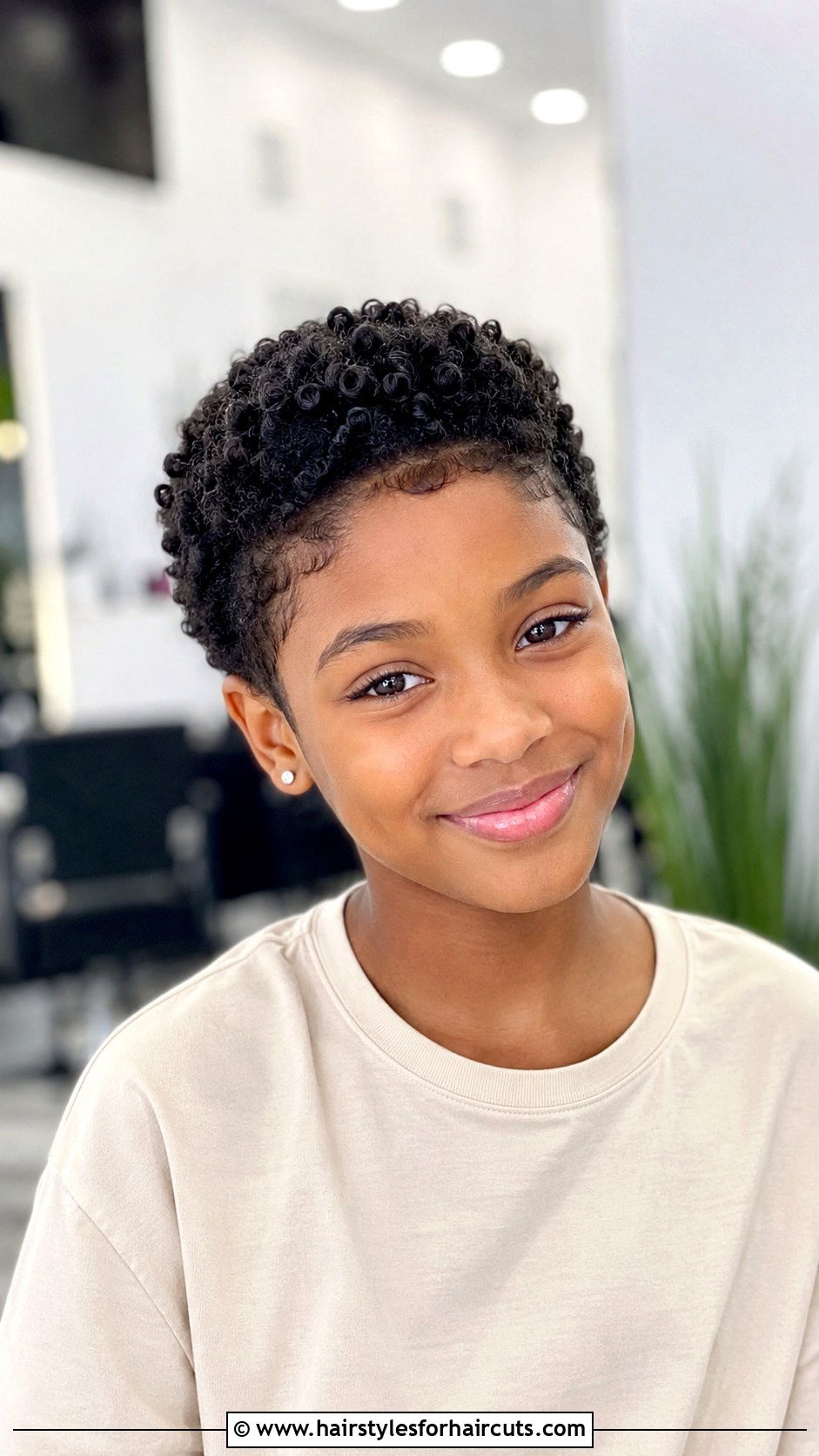 Pixie Cut With Curl Definition - 25 black kids hairstyles - 25 black kids hairstyles