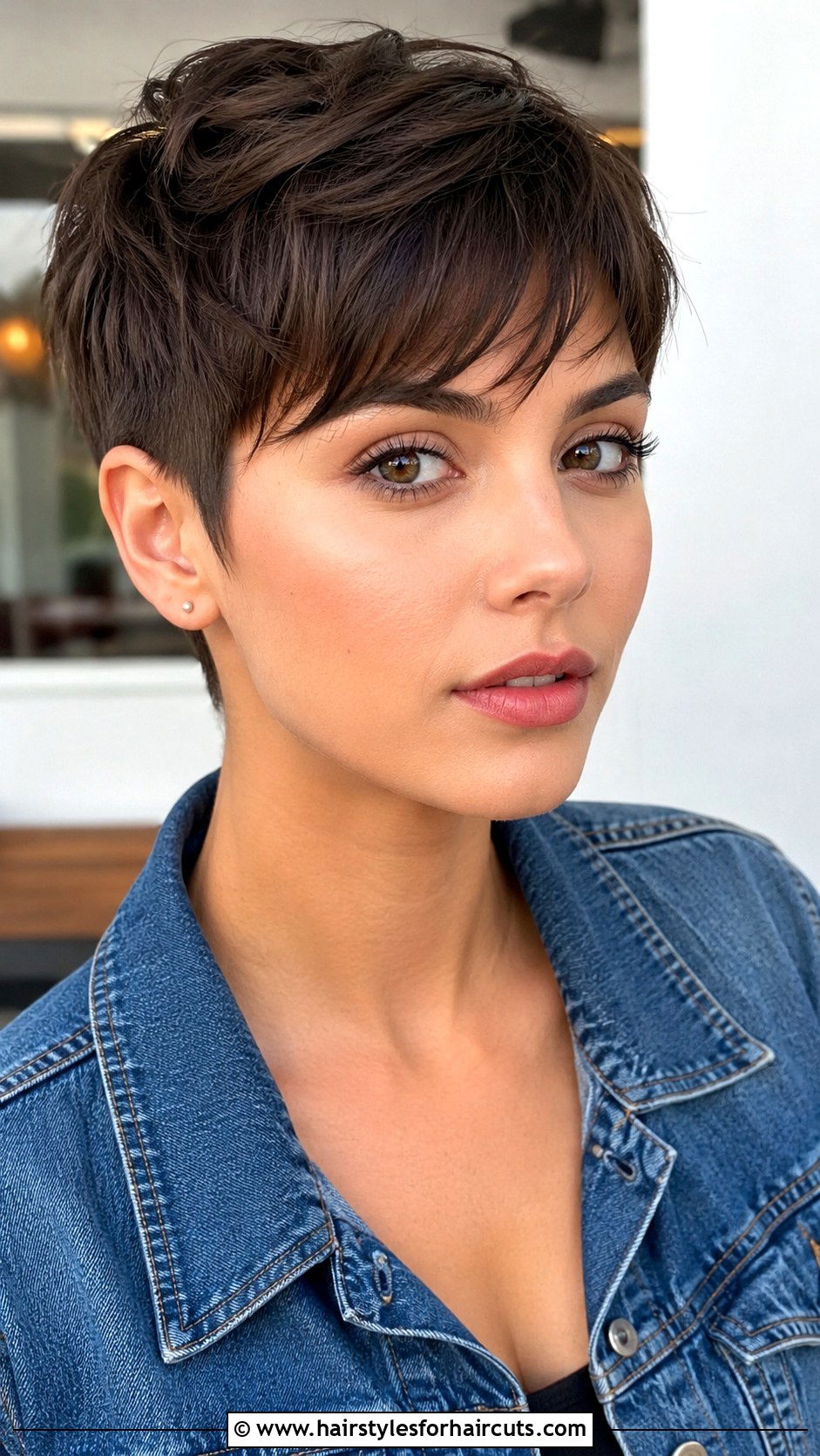 Pixie Cut With Eyebrow Bangs - 25 eyebrow haircuts - 25 eyebrow haircuts