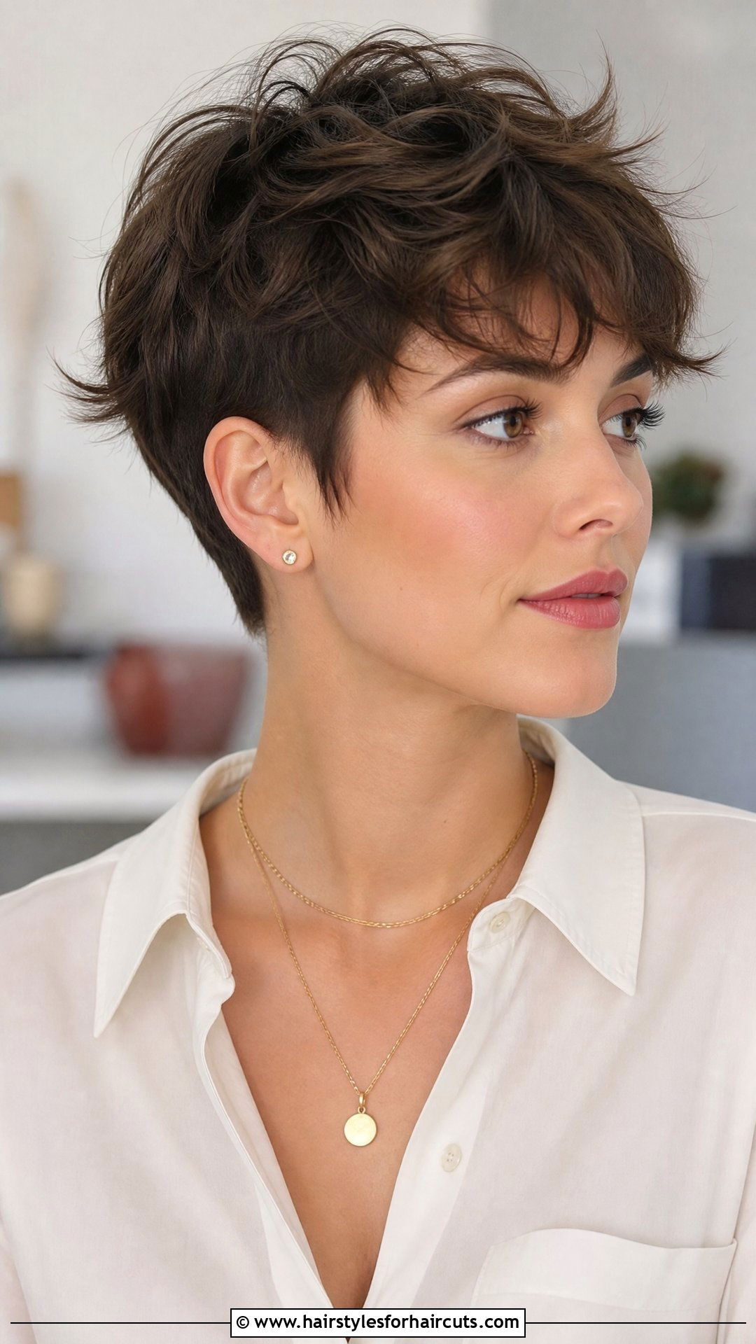 Pixie Cut With Flipped Tips - 25 flip hairstyles for short hair - 25 flip hairstyles for short hair