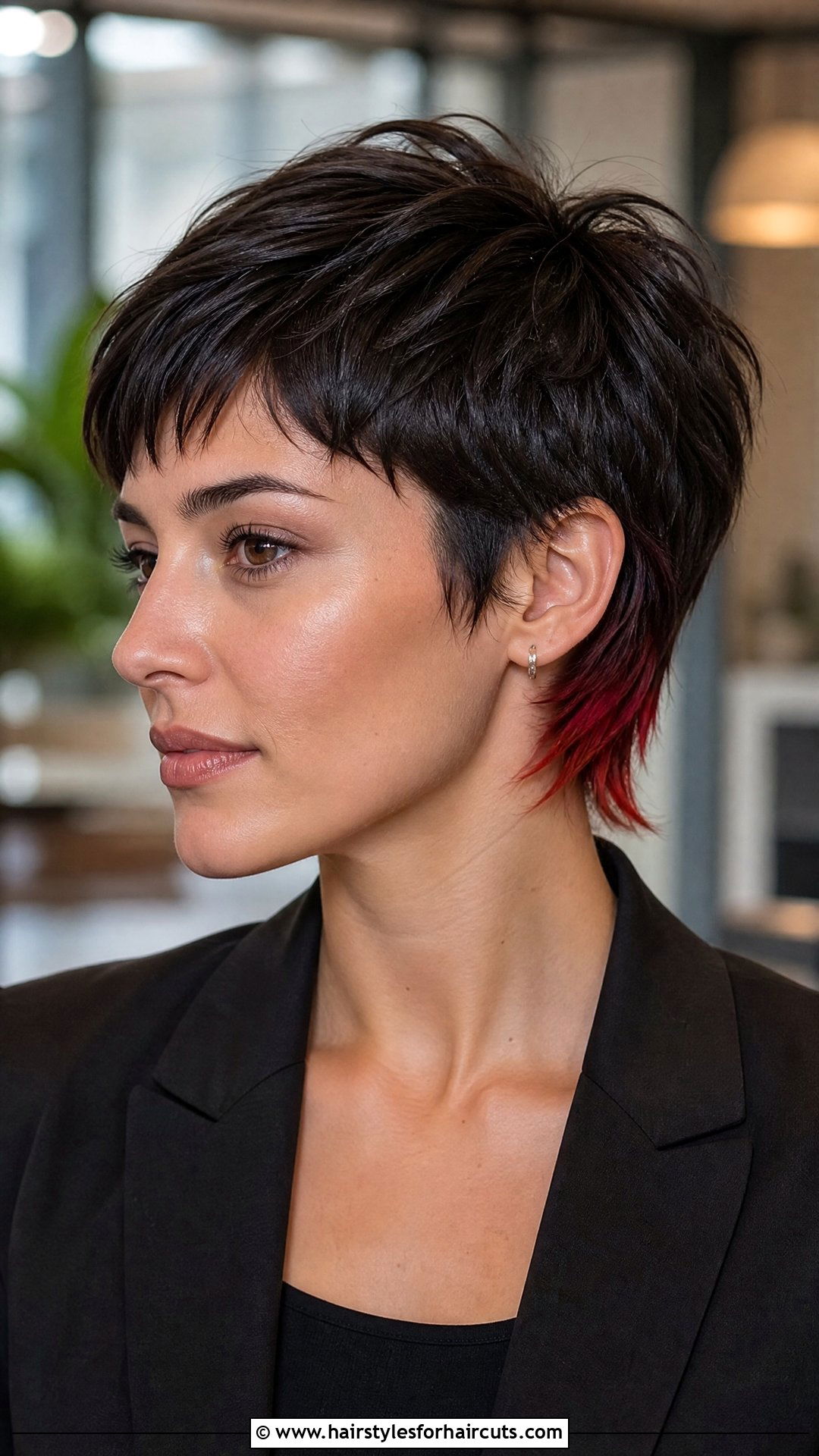 Pixie Cut With Fox Tips - 25 fox tips hairstyles - 25 fox tips hairstyles