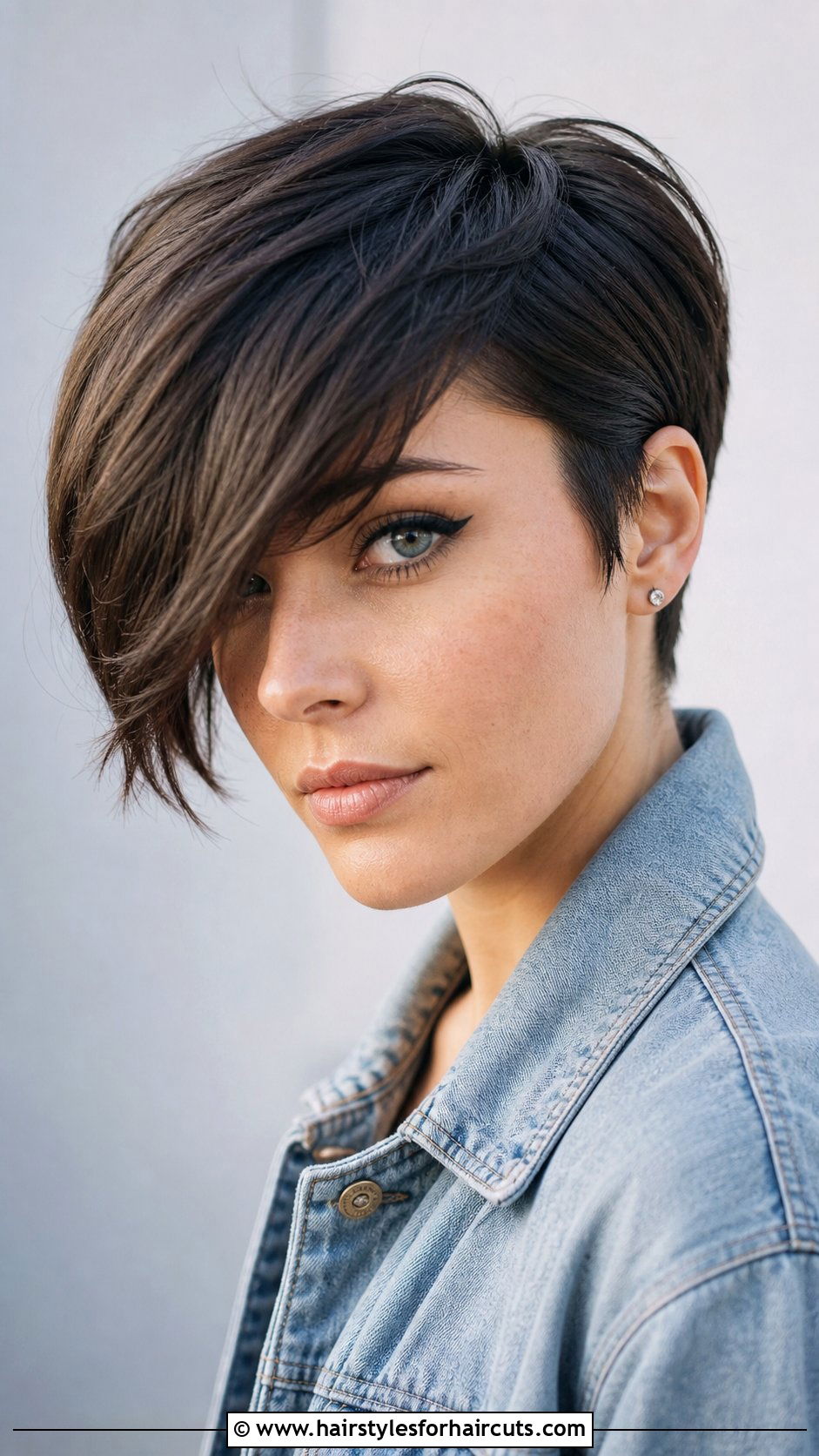 Pixie Cut With Long Bangs - 25 fine hair short haircuts - 25 fine hair short haircuts