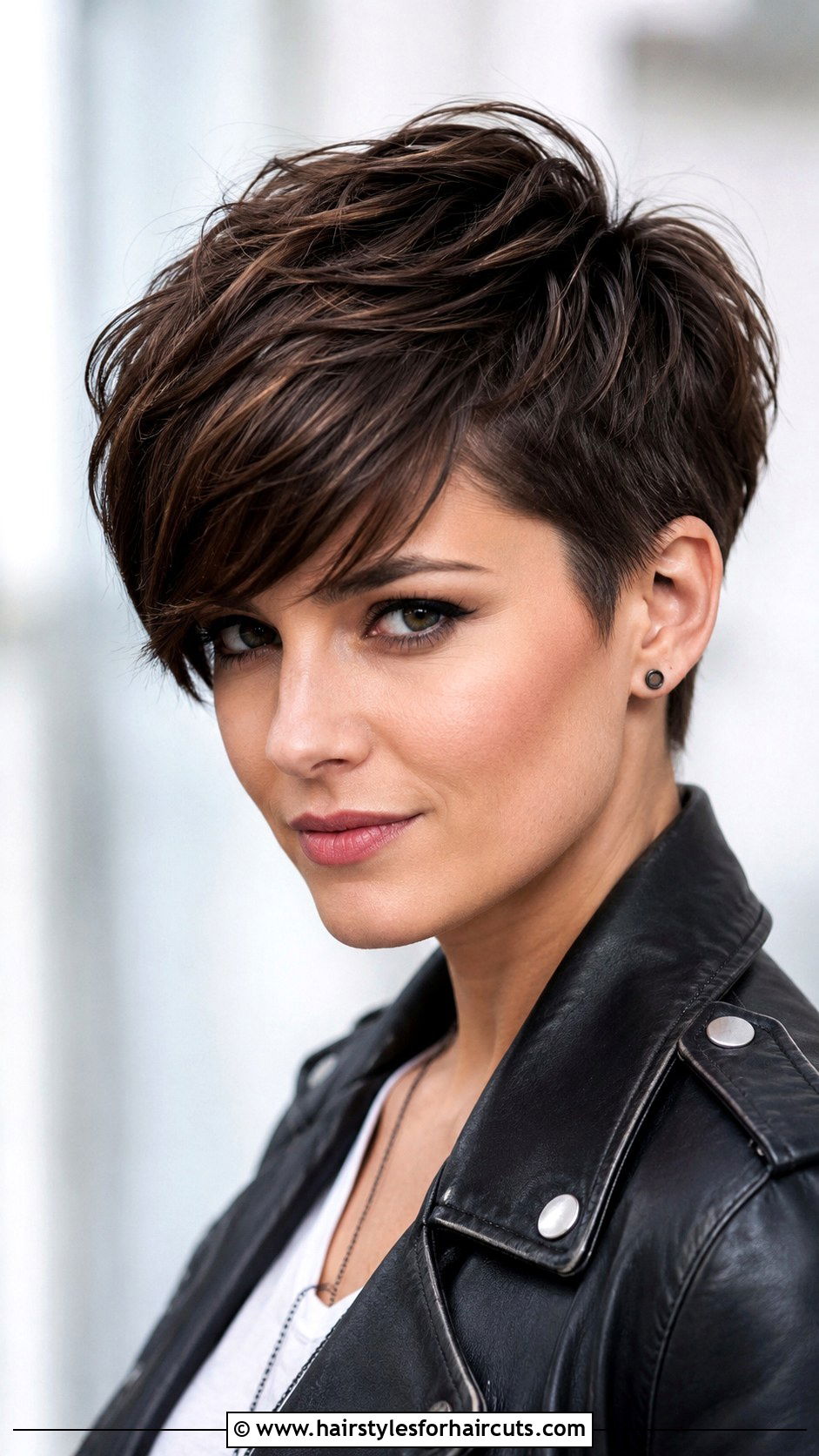 Pixie Cut With Long Bangs - 25 good haircuts for straight thin hair - 25 good haircuts for straight thin hair