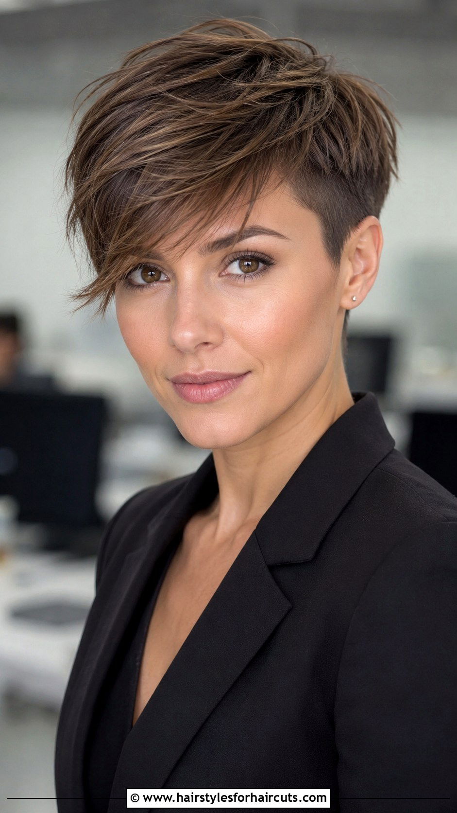 Pixie Cut With Long Bangs - 25 haircuts denver - 25 haircuts denver