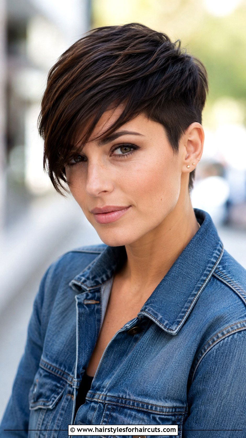 Pixie Cut With Long Bangs - 25 haircuts on full moon - 25 haircuts on full moon