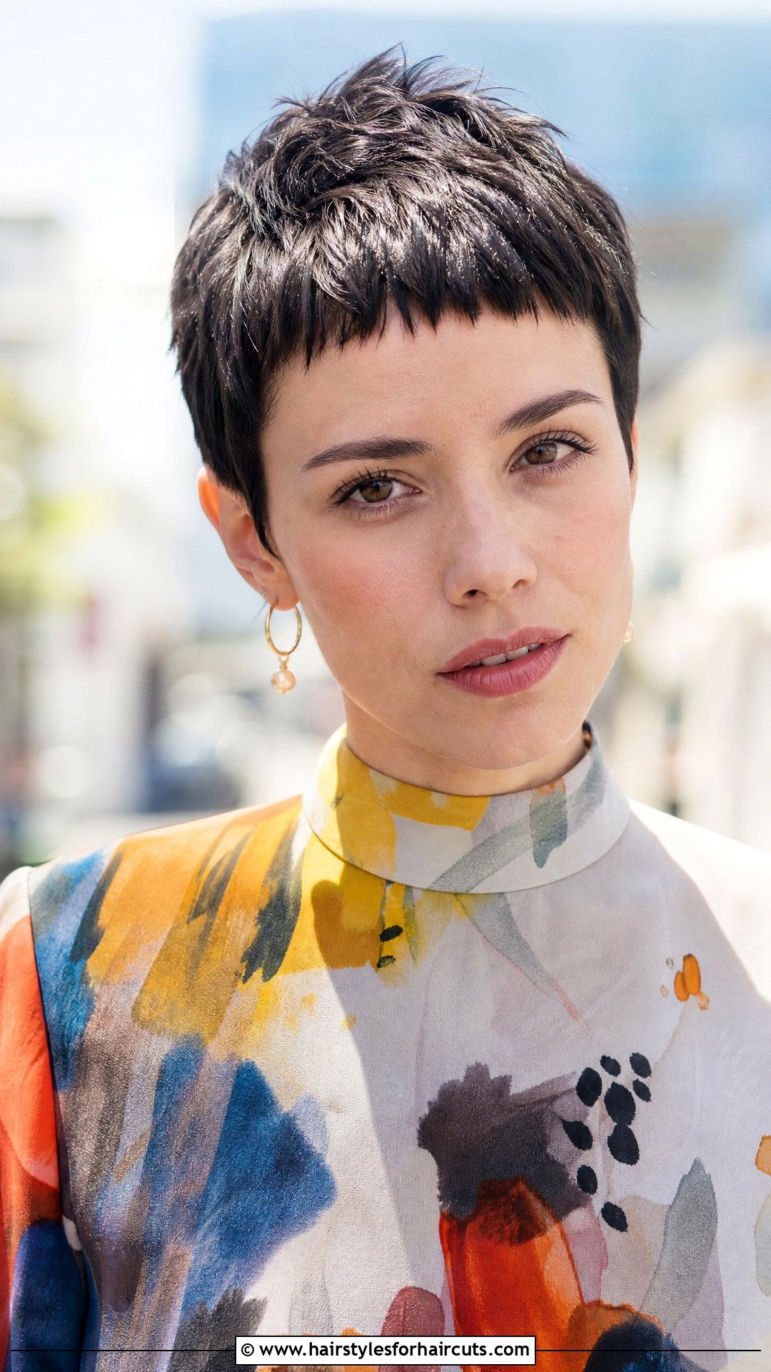 Pixie Cut With Micro Bangs - 25 salon hairstyles - 25 salon hairstyles