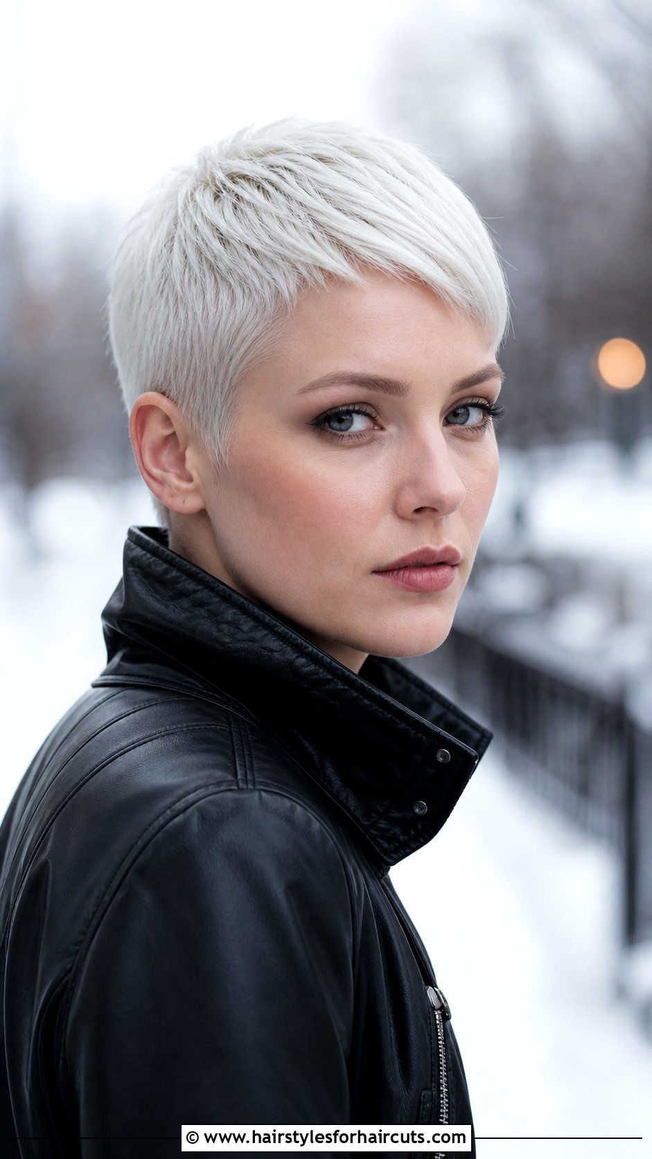 Pixie Cut With Platinum Blonde - 25 haircuts and hair color - 25 haircuts and hair color