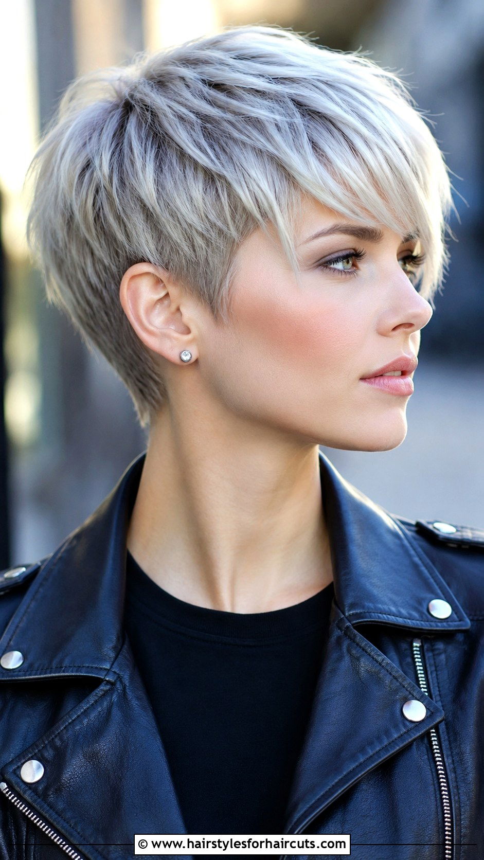 Pixie Cut With Side Swept Bangs - 25 megan good hairstyles - 25 megan good hairstyles