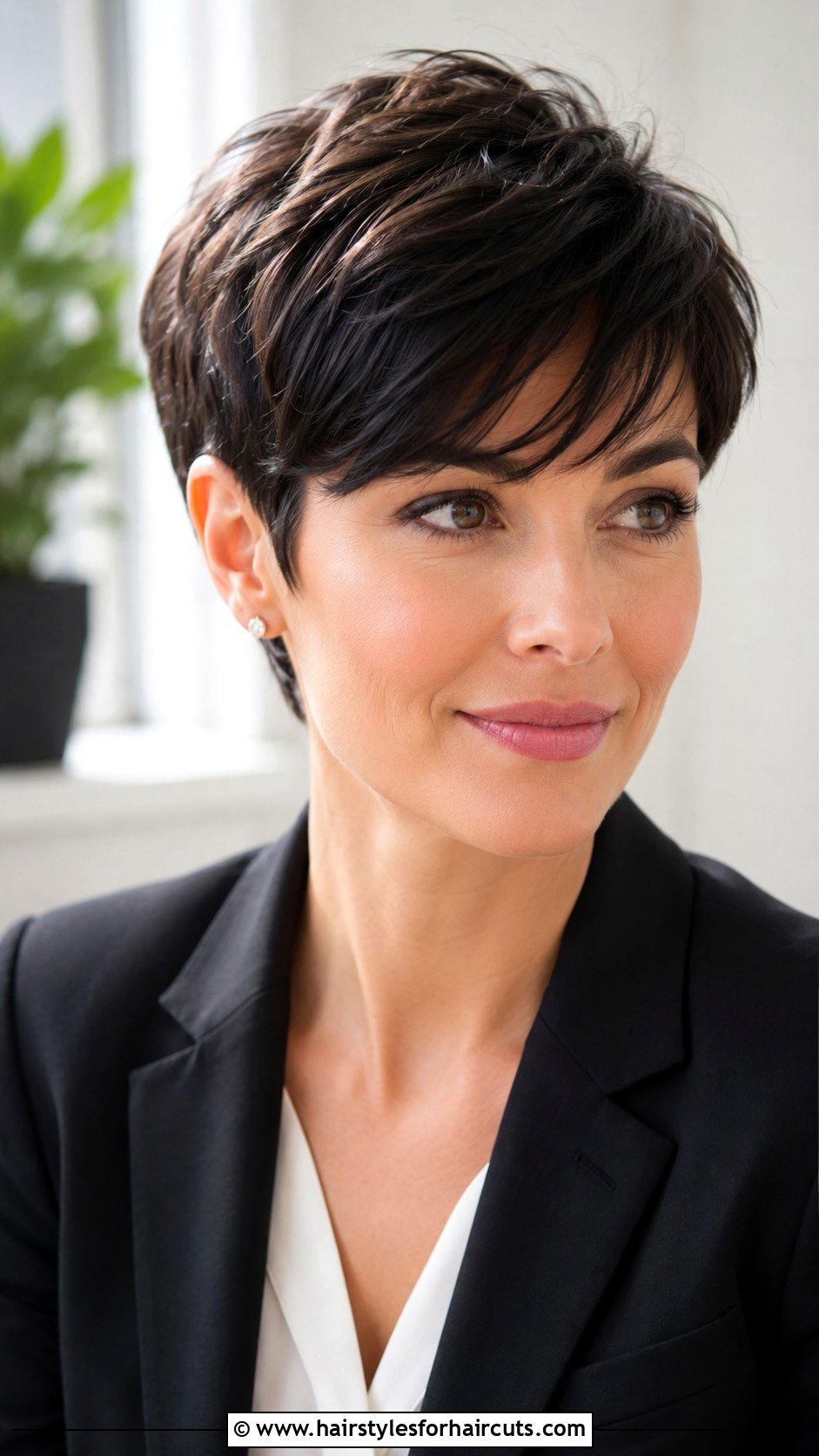 Pixie Cut With Side Swept Bangs For Fine Hair - 25 easy to style haircuts for fine hair - 25 easy to style haircuts for fine hair