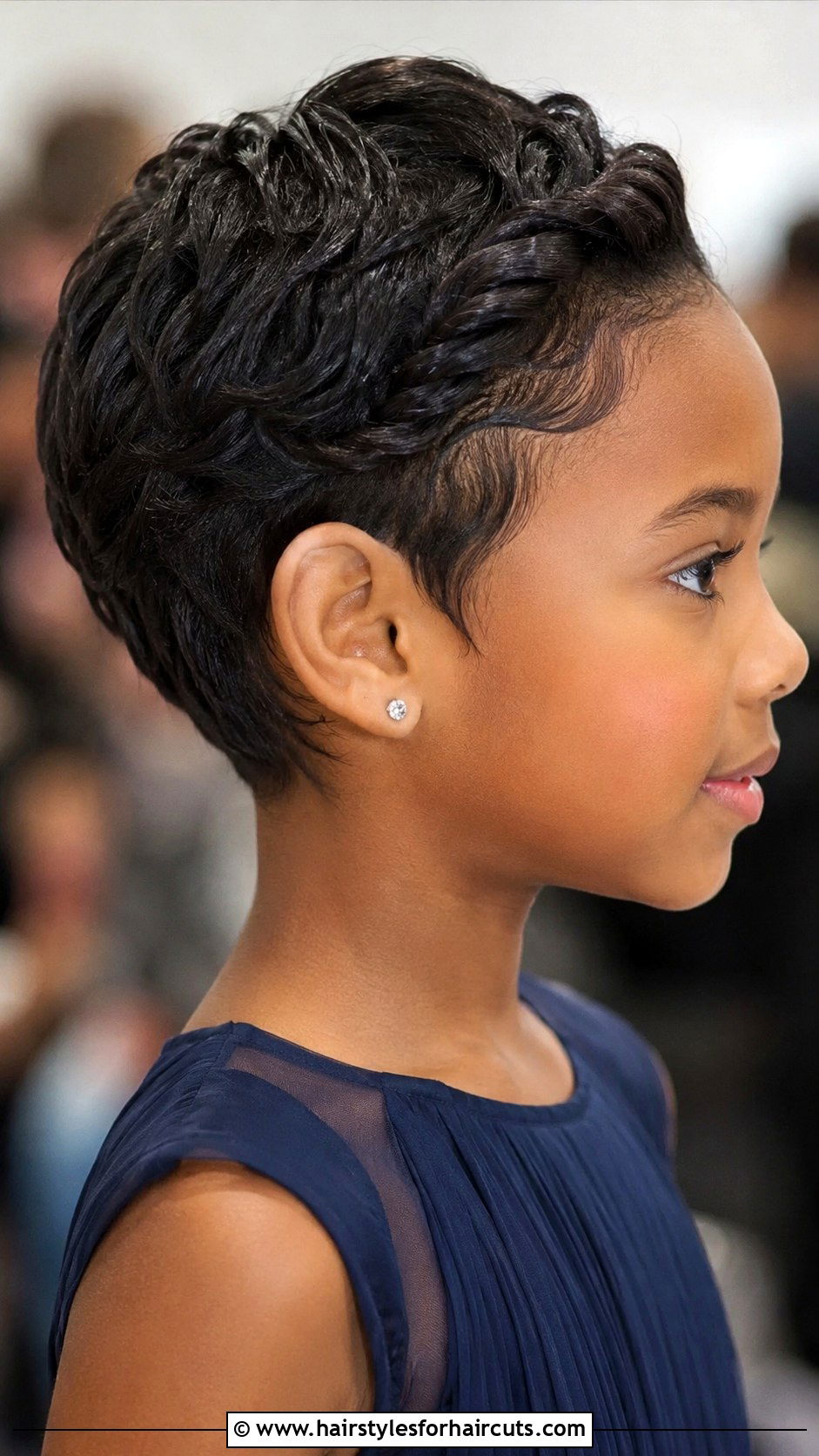 Pixie Cut With Twist Back - 25 middle school dance hairstyles for short hair - 25 middle school dance hairstyles for short hair