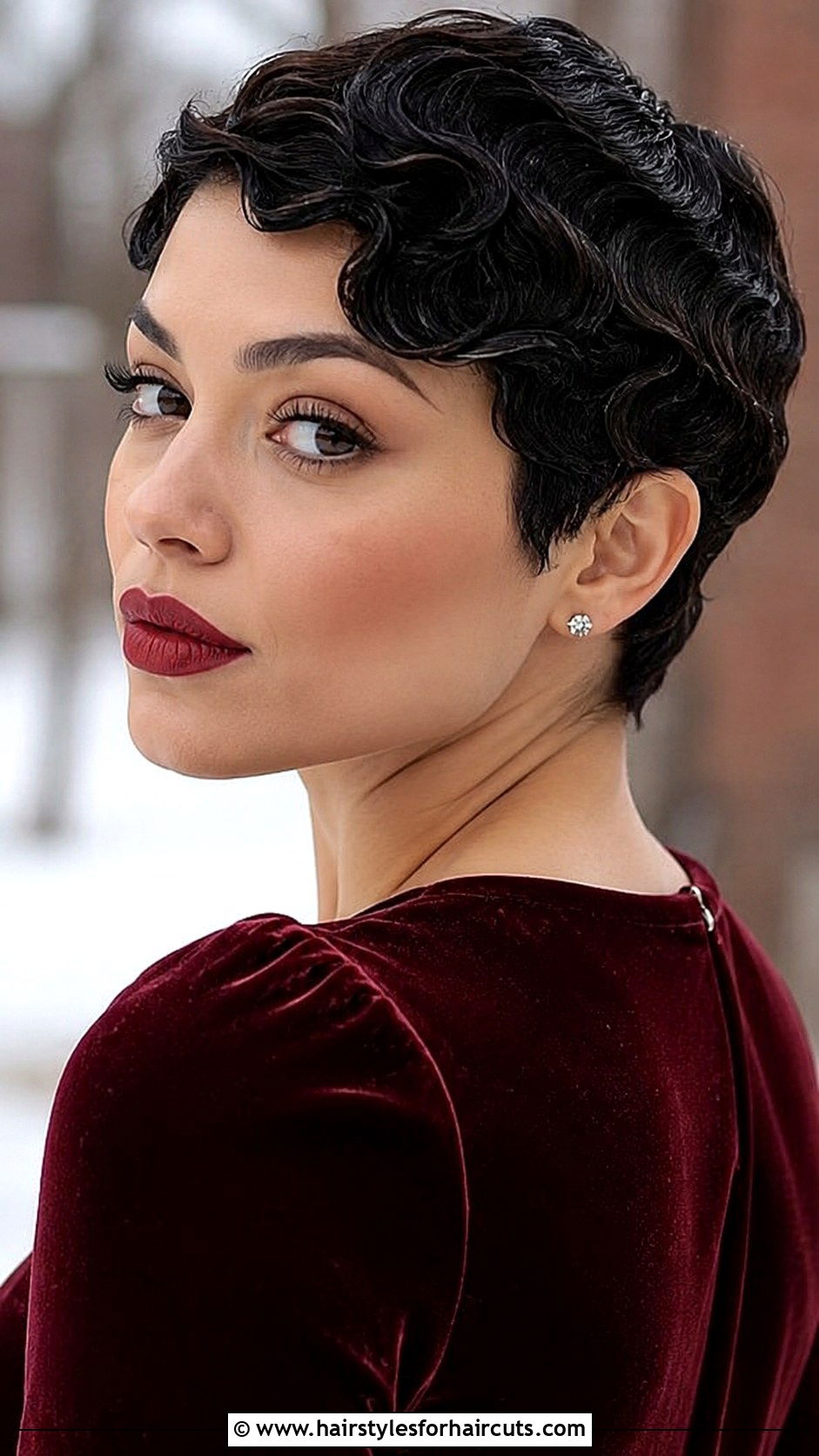 Pixie With Finger Waves - 25 cute and quick hairstyles for short hair - 25 cute and quick hairstyles for short hair