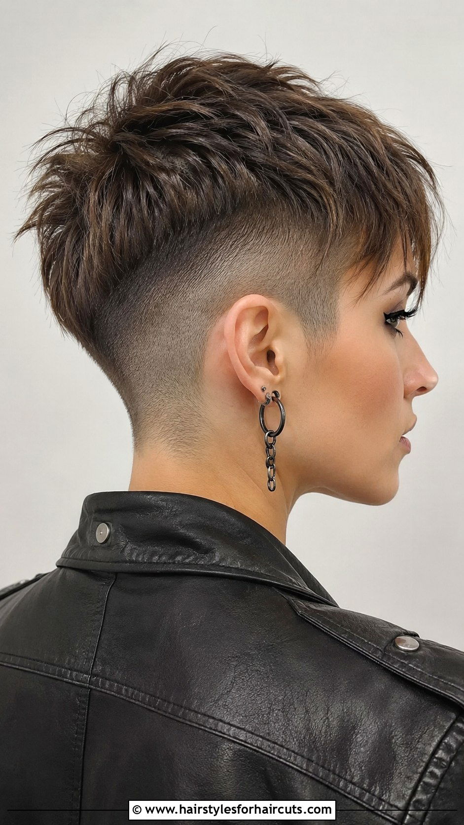Pixie With Shaved Back - 25 back haircuts - 25 back haircuts