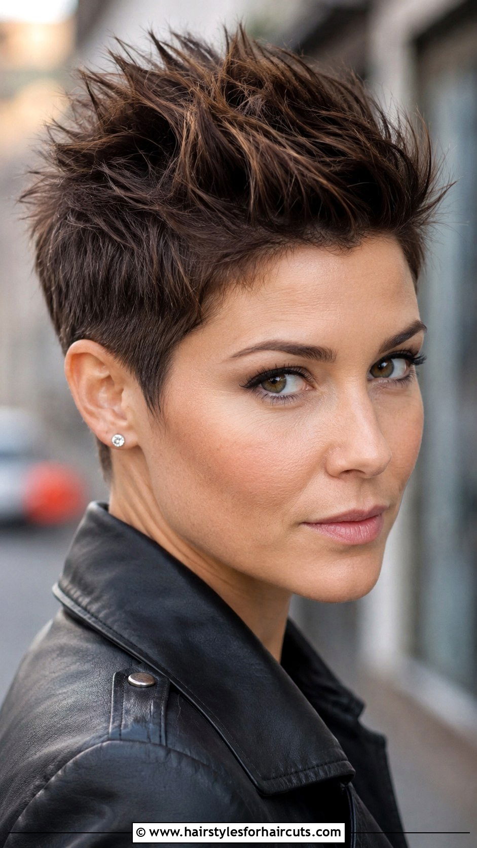 Pixie With Spiked Crown - 25 birthday hairstyles for short hair - 25 birthday hairstyles for short hair