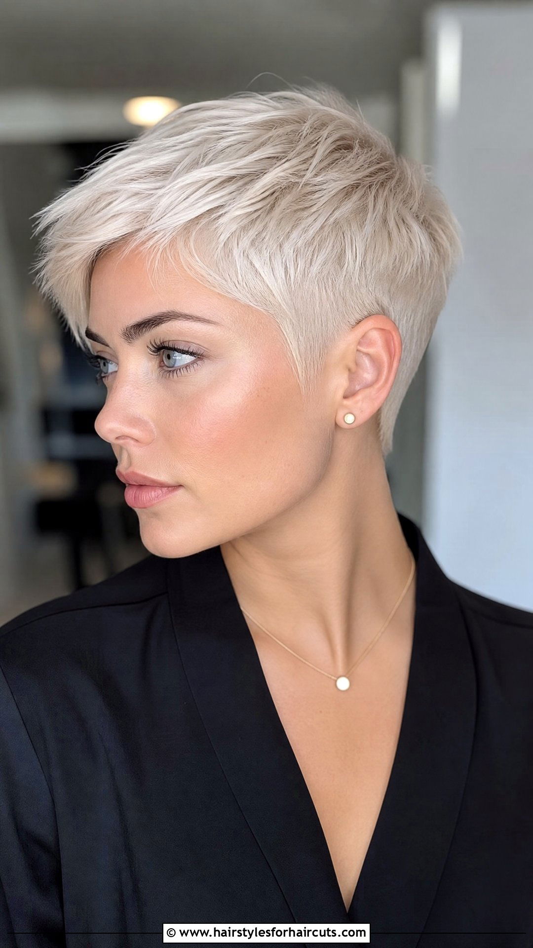Platinum Blonde Pixie Cut - 25 blonde hairstyles for women - 25 blonde hairstyles for women