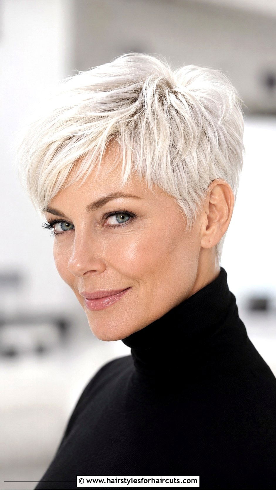 Platinum Blonde Pixie Cut - 25 hairstyles for women color - 25 hairstyles for women color