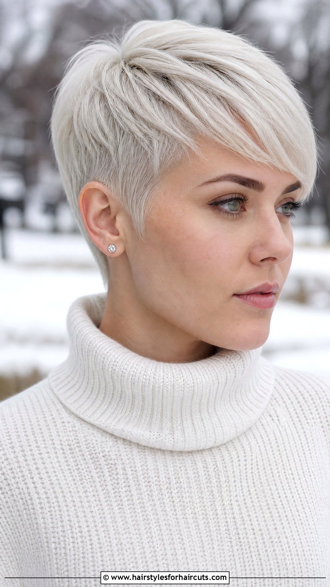 Platinum Blonde Pixie Cut - 25 fine hair very short pixie haircuts - 25 fine hair very short pixie haircuts
