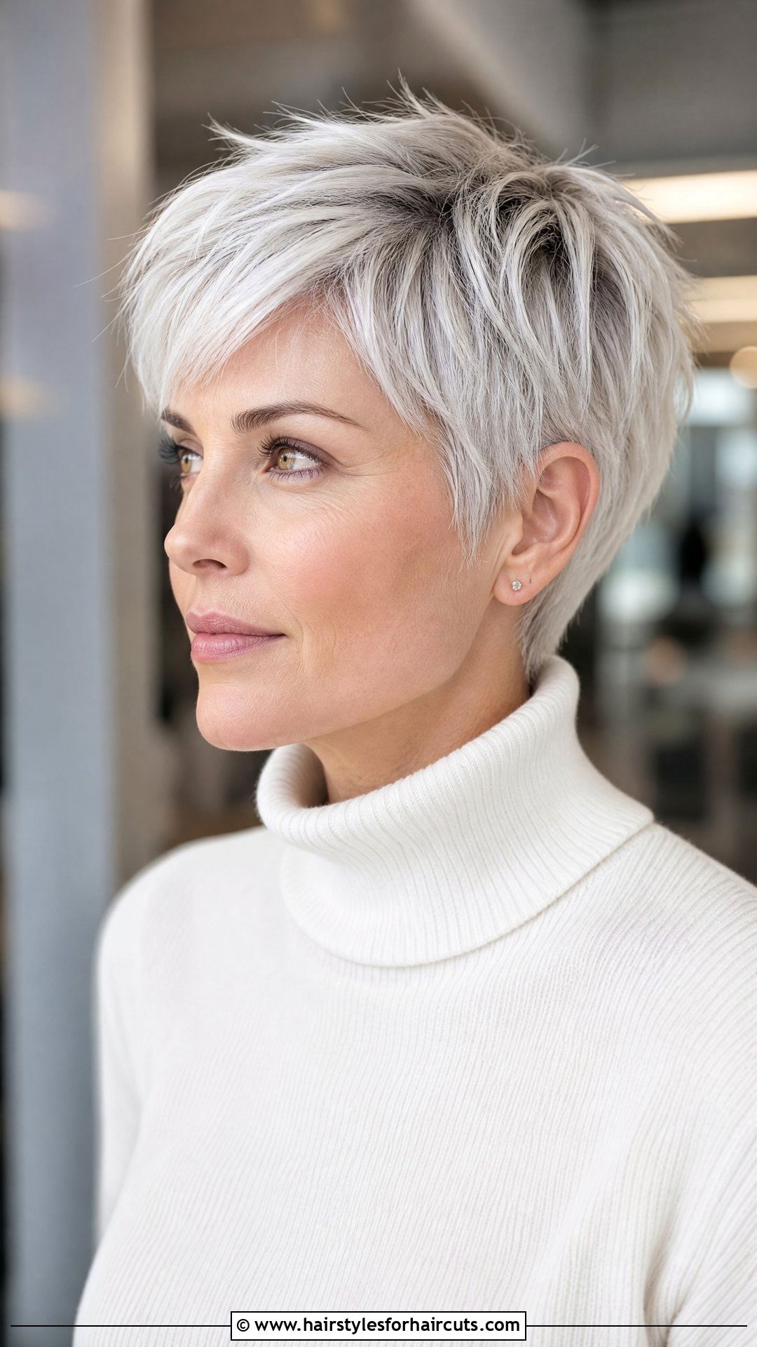 Platinum Blonde Pixie For Fine Hair - 25 fine hair pixie haircuts - 25 fine hair pixie haircuts