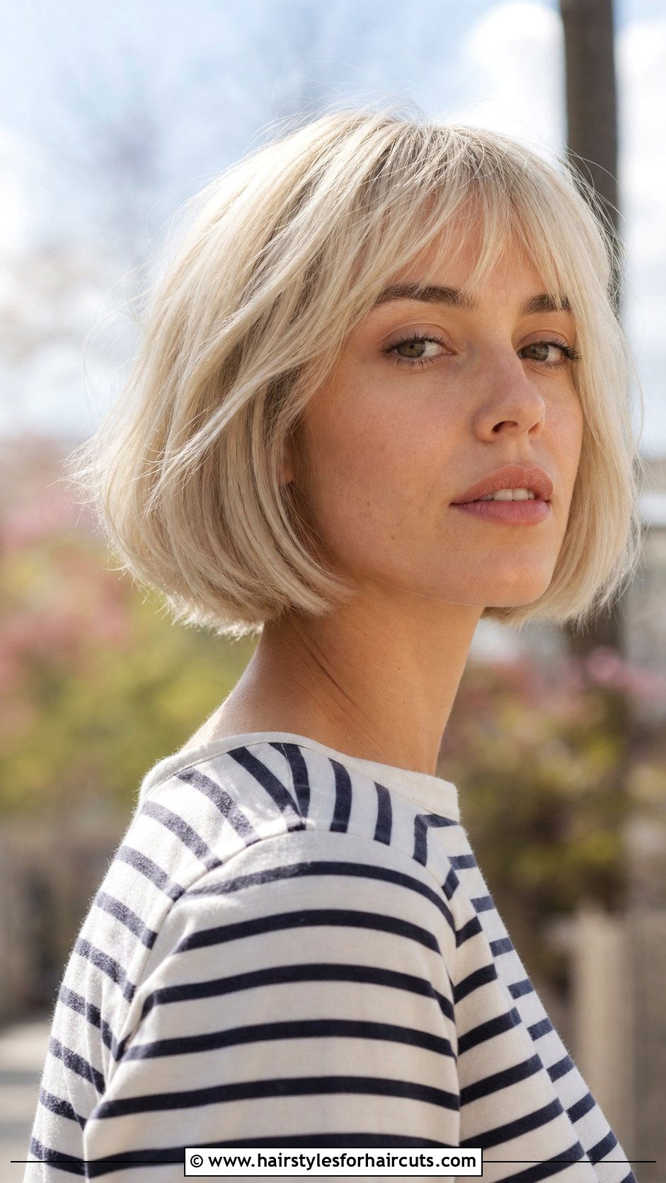 Platinum French Bob - 25 platinum short hairstyles - 25 platinum short hairstyles