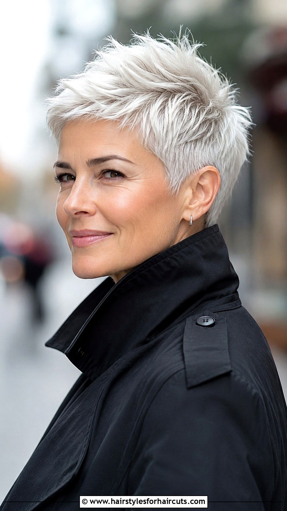 Platinum Pixie Cut - 25 edgy short haircuts - 25 edgy short haircuts