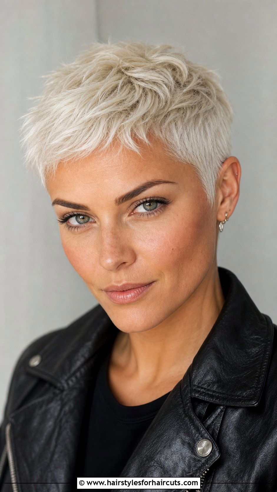 Platinum Pixie Cut - 25 hairstyles and hair colours - 25 hairstyles and hair colours