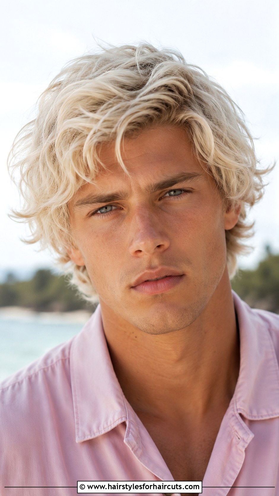 Platinum Surfer Hair - 25 surfer haircuts - 25 surfer haircuts