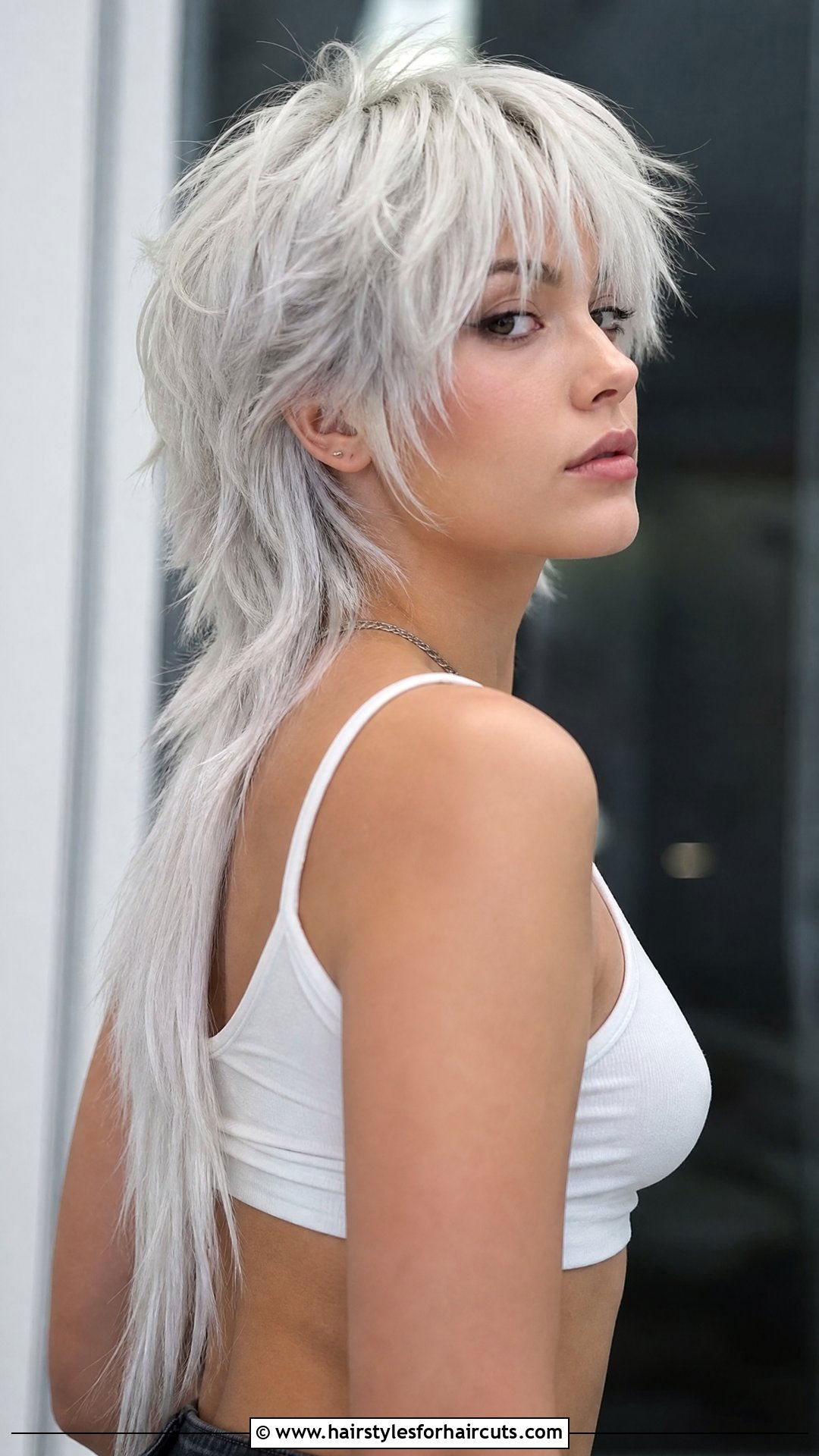 Platinum Wolf Tail Haircut - 25 wolf tail hairstyles - 25 wolf tail hairstyles