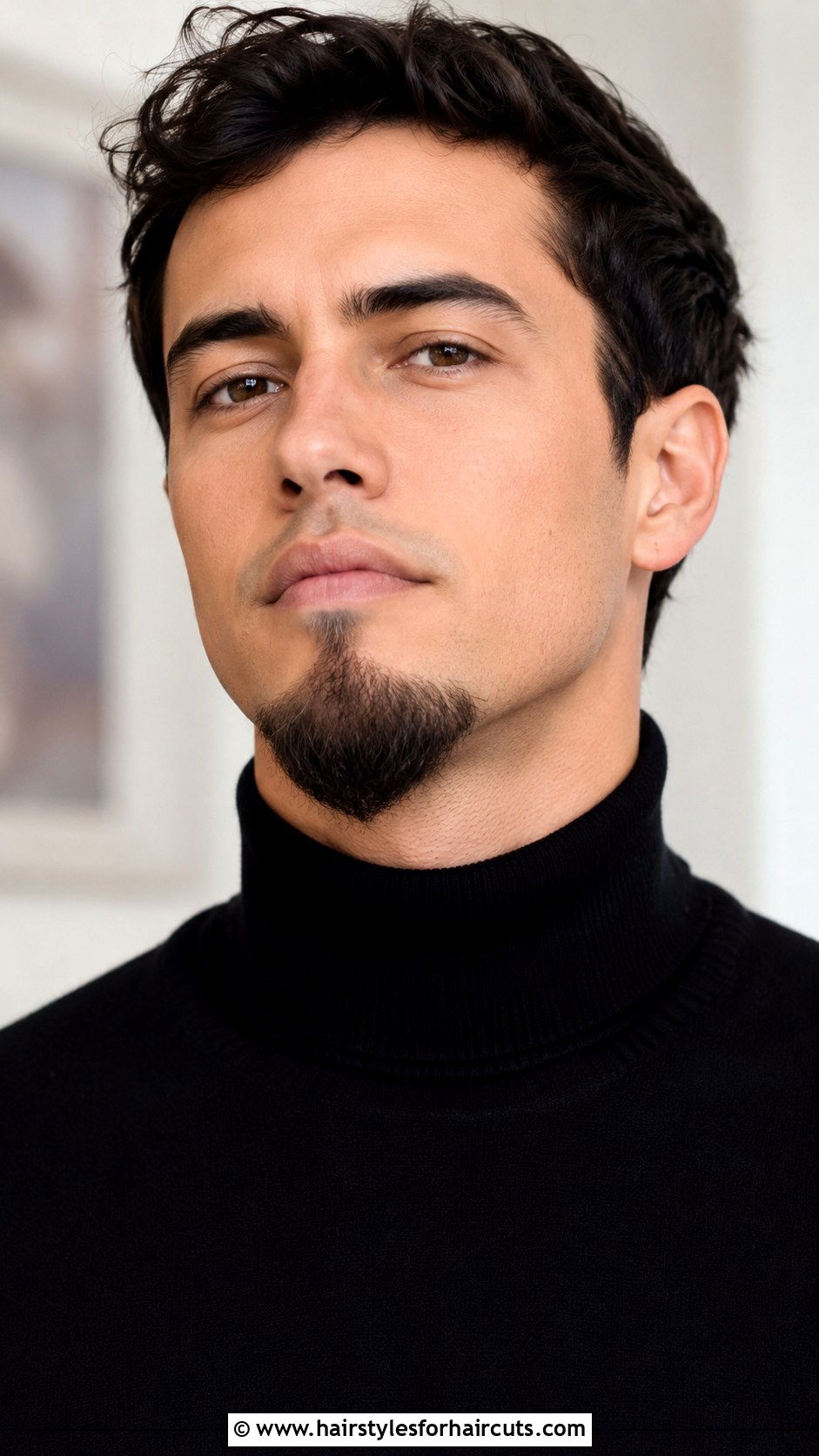 Pointed Chin Beard - 25 facial hairstyles without mustache - 25 facial hairstyles without mustache