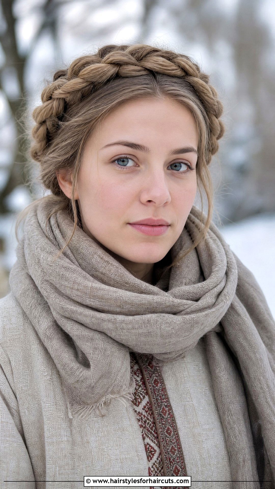 Polish Crown Braid - 25 national hairstyles - 25 national hairstyles